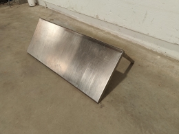Étagère murale en inox - 100 x 40 cm